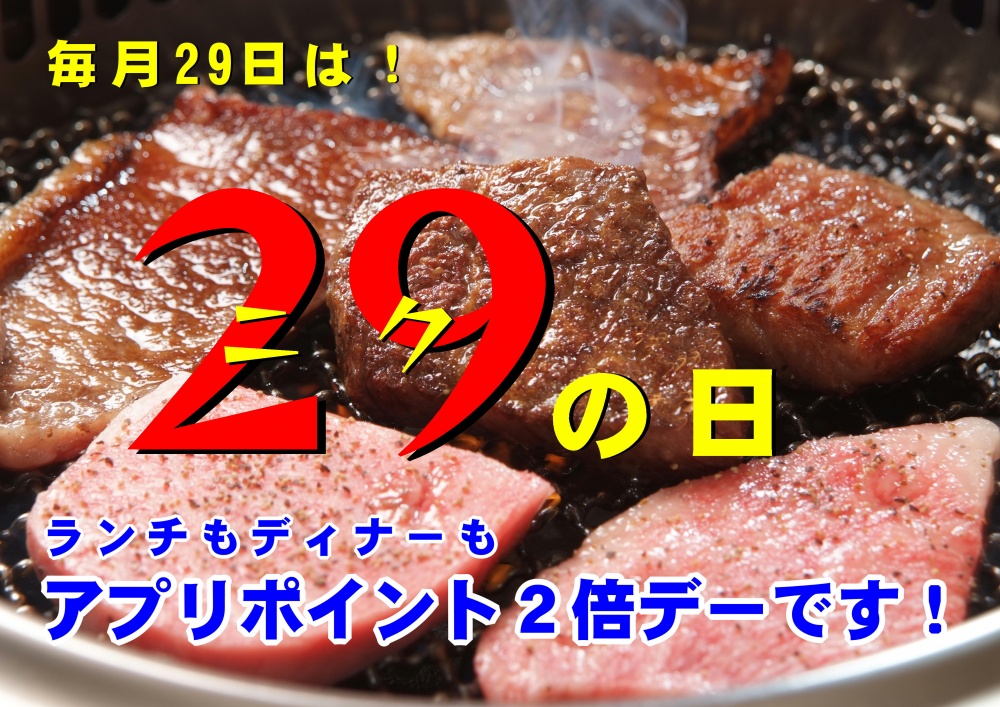 毎月29日